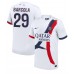 Paris Saint-Germain Bradley Barcola #29 Bortedrakt 2024-25 Korte ermer